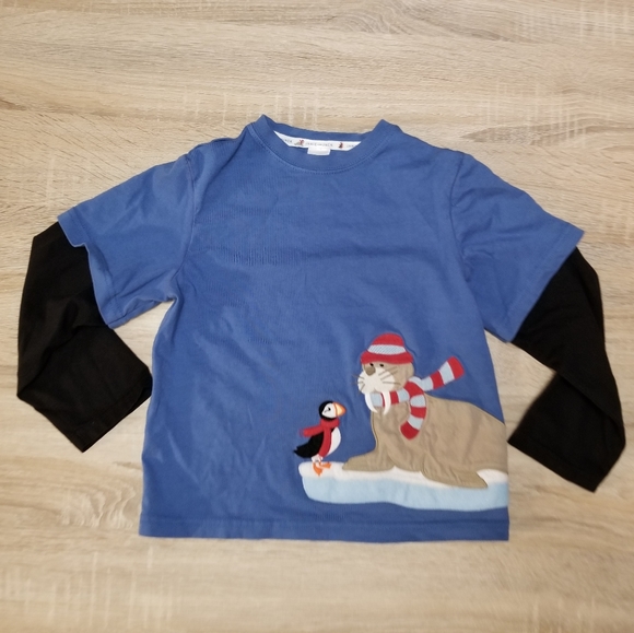 2009 vguc Janie & Jack walrus & puffin tee - Picture 14 of 16